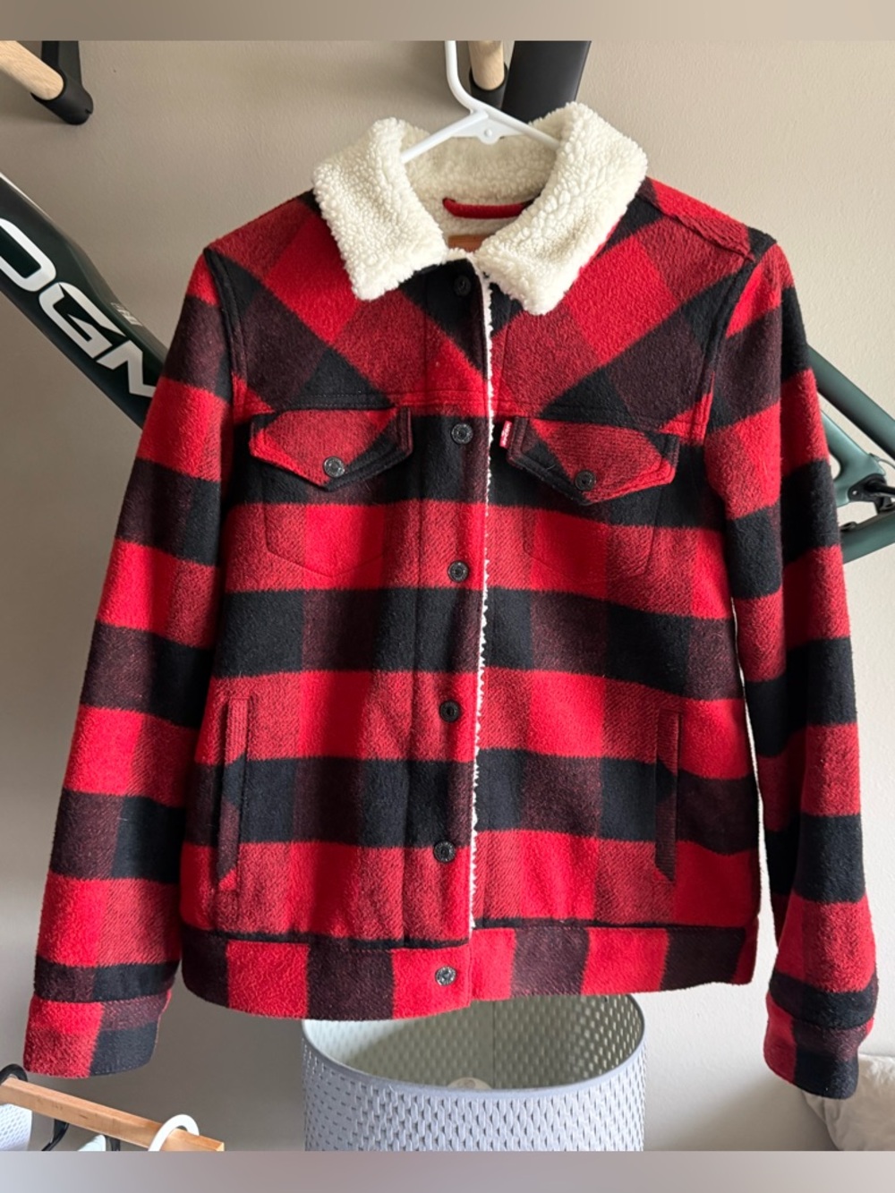 Levi's Buffalo Plaid Woman’s Jacket